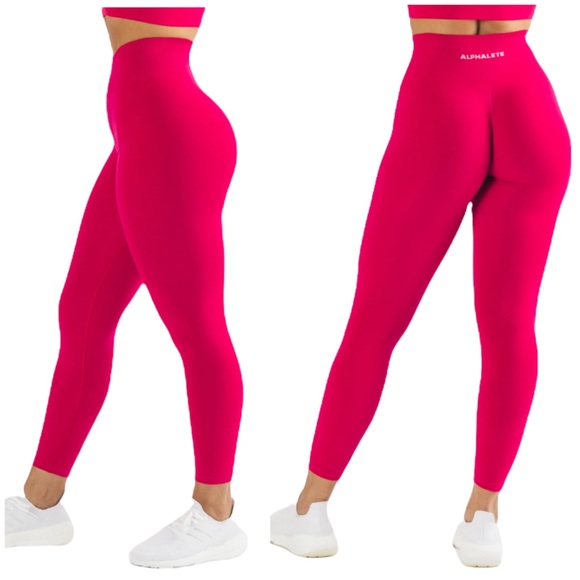 Alphalete Hot Pink Leggings